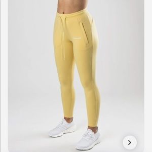 NWOT Alphalete Core Jogger in canary yellow